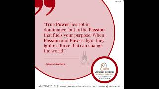 WHEN PASSION AND POWER ALIGN THEY IGNITE A FORCE THAT CAN CHANGE THE WORLD [upl. by Bouchier]