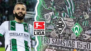 GLADBACH VS BREMEN HIGHLIGHTS  TORSPEKTAKEL IM BORUSSIA PARK 🤩  BUNDESLIGA STADIONVLOG ⚽️🔥 [upl. by Aiker]