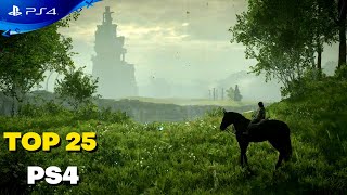 Top 25 MELHORES JOGOS do PLAYSTATION 4 [upl. by Oecam]