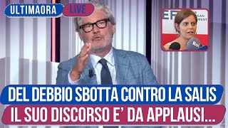 Del Debbio Attacca Duramente la Salis Se lItalia Non Le Va Bene Vada Altrove [upl. by Anora]