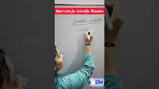 Scientific notation trick chemistry maths tricks trending viral PSChemistryConcepts [upl. by Torosian]