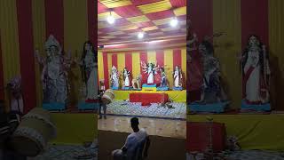 Durga Puja Dhaker bajna Goalpara durga puja Goalpara dhaki dhak bajna shorts durgapuja [upl. by Attena]