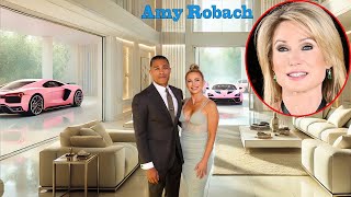 Amy Robachs Georgia Home  Partner 2 Children Net Worth Car Collection and more [upl. by Heda]