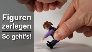 Playmobil Figuren zerlegen  So gehts [upl. by Kuth258]