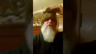 How to make a Beaver fur hat part 3 finished [upl. by Neumeyer]