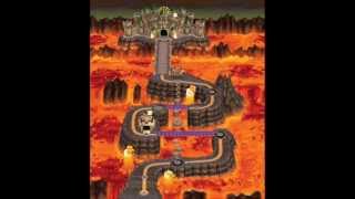 New Super Mario Bros Wii Soundtrack  World Map 8  Bowsers Volcano [upl. by Tonneson]