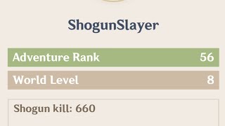 I Meet A Person Who Killed Shogun 660 Times [upl. by Kiran]