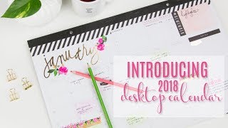 Heidi Swapp Desktop Calendar Walk Through [upl. by Cotter]