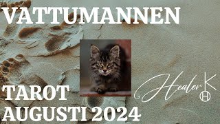 Vattumannen ♒️ Augusti 2024 Tarot  Healer K [upl. by September551]