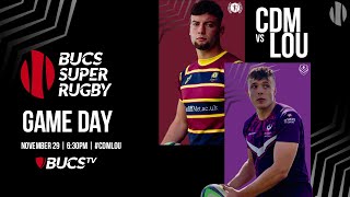 Cardiff Met vs Loughborough  LIVE BUCS Super Rugby [upl. by Saylor]