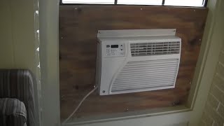 How to install a window AC unit [upl. by Ahtelat14]