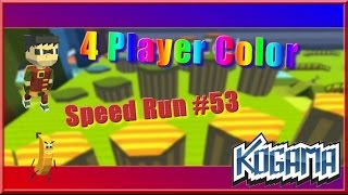 KoGaMa  4 Player Parkour Speed Run 53 [upl. by Claudetta]