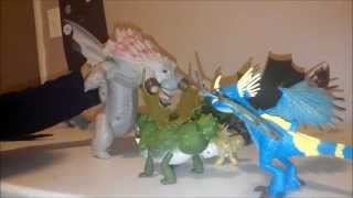 Bewilderbeast dragon battle with Dragon Toys from How To Train Your Dragon [upl. by Hahnert417]