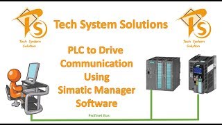 PLC to Drive communication using Simatic manager software l Simatic manager l Siemens [upl. by Ahsai]