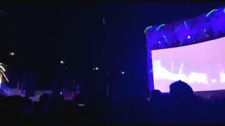 Acrobat Falls To His Death At the Mad Cool Festival in Madrid slow motion [upl. by Tempa303]