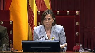 Catalan parliament declares independence from Spain [upl. by Atilal]