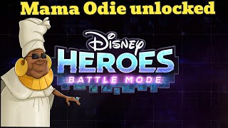 Disney heroes battle mode Mama Odie unlocked and leveled Enjoy [upl. by Glynias]