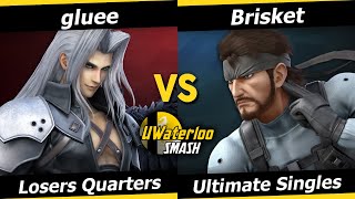 UWaterloo SSBU s23w5 Losers Quarters  gluee Sephiroth vs Brisket Snake [upl. by Fedak288]