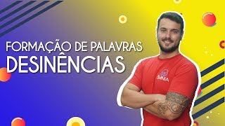 Formação de palavras desinências  Brasil Escola [upl. by Nerraj]