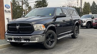 2018 Ram 1500 Outdoorsman  Diesel Canopy Running Boards Review  Island Ford [upl. by Rodmur]