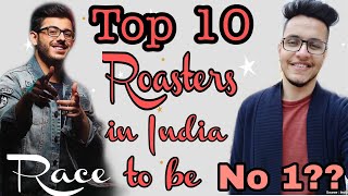 Top 10 Roasters in India 2020  Most Popular Indian Roasters  Carry Minati  Angry Prash [upl. by Rutter]