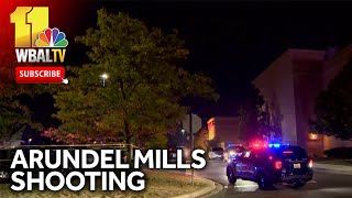 Police Man shot in Arundel Mills parking lot [upl. by Hopfinger398]