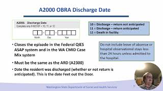 MDS30 Section A ID Information after A1500 PASRR Unit 1 Session4 [upl. by Zug]