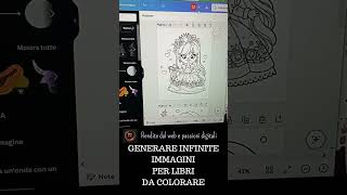 Come generare infinite pagine da colorare con Midjourney [upl. by Ras225]