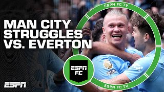 Erling Haaland scores BOTH goals for Man City vs Everton 70 minutes of PAIN  Frank Leboeuf [upl. by Nygem]