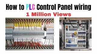 How to PLC Control Panel wiring [upl. by Eahc]