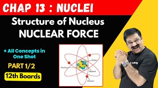 Structure of Nucleus💥 Nuclear Force 🎯Part 12 Chap 13 Nuclei💥 NCERT Class 12 Physics [upl. by Anead]