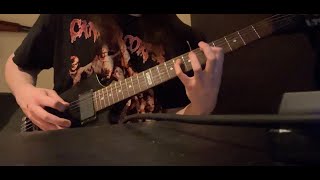 Cannibal Corpse  Evisceration Plague Guitar Cover [upl. by Eseyt]