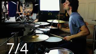 Double Pedal vs 16 Time Signature Changes [upl. by Assenev]