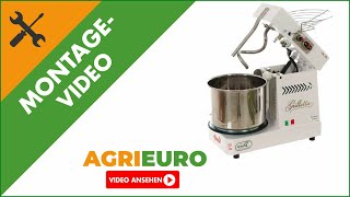 MontageVideo  Spiralkneter hohe Hydration Famag Grilletta IM 5S 10VHH [upl. by Nady]