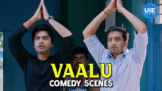 Vaalu Comedy Scenes  Laughter guaranteed with Vaalus hilarious moments  Silambarasan  Santhanam [upl. by Sirej621]