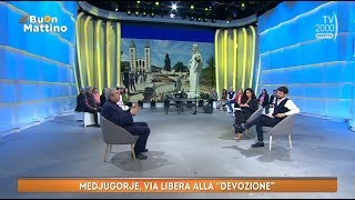 Di Buon Mattino Tv2000  Il nulla osta del Papa a Medjugorje [upl. by Borchers]