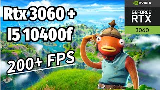 RTX 3060  i5 10400F  Fortnite 1080p Epic Settings [upl. by Gardiner]