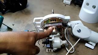 two electricfan step by step diyhow to repair [upl. by Cheyne]