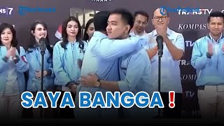 Prabowo Peluk Gibran Usai Debat Cawapres Saya Bangga❗ [upl. by Ithnan]