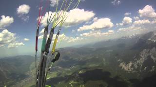 OsterfelderkopfParagliding AlpspitzePanorama [upl. by Imik597]