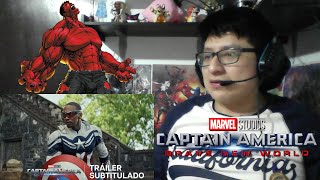 Todo se tiñe de rojoCaptain America Brave New World  Tráiler Oficial 2 SubtituladoREACCION [upl. by Ashwell525]