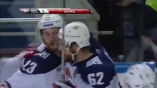 Timkin scores his first Gagarin Cup goal ever [upl. by Ahsoik255]