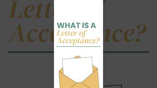 What is a Letter of Acceptance or LOA [upl. by Anerda950]