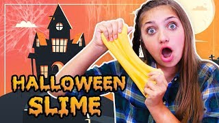 4 DIY HALLOWEEN SLIME RECIPES  1 GIANT Slime Ball with Slime Expert Rylan [upl. by Allen]