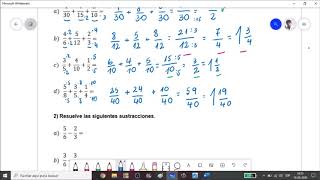 Clase de matemáticas 5° básico 19 de Agosto [upl. by Ranit]