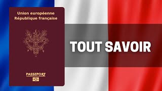 Comment Demander le PASSEPORT FRANÇAIS  Première demande ou Renouvellement [upl. by Tyre]