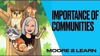 AQA Biology GCSE Trilogy lesson on IMPORTANCE OF COMMUNITIES lesson and worksheet [upl. by Hinkel]