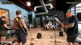 trivium Like A Sword Over Damocles Full Band Hangar Playthrough [upl. by Baptiste]