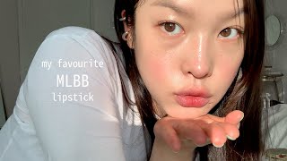 in Eng 내가 제일 좋아하는 MLBB💄  my favourite MLBB lip items [upl. by Jorin]