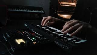 Elektron Digitakt Yamaha Reface CP Ambient Jam [upl. by Enilaf]